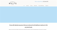 Desktop Screenshot of drjeffwhite.com